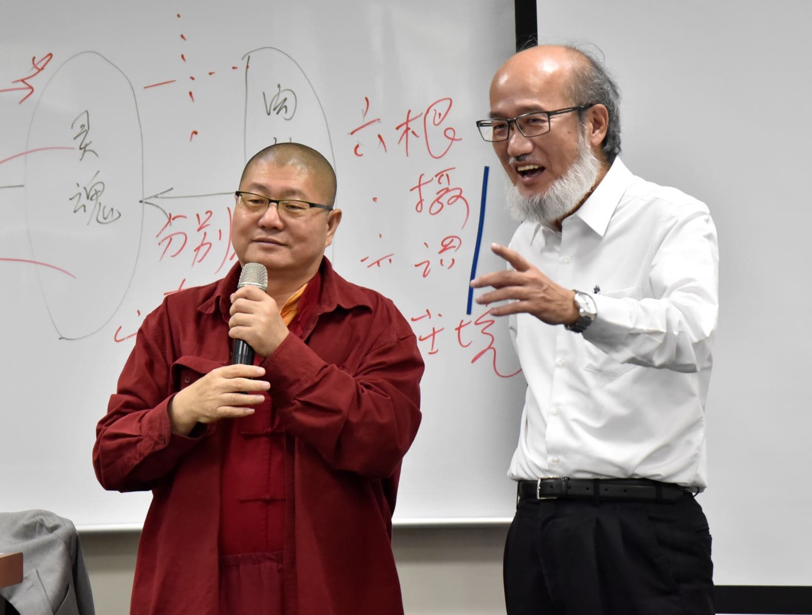美國星海上師蒞臨華梵大學演講　肯定師生創作與學習成果（2）